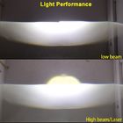 couleur de phare de lentille de pouce LED de 55W 6000k Sanvi 3 double