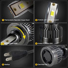 phares automatiques H4 H13 9005 9006 de l'ampoule CSP de phare de 80W 8000lm P4 Mini Car LED