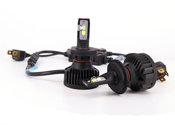 Bleu de l'ampoule 6500K de phare de la voiture LED de H4 4PCS 9000lm
