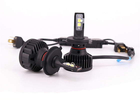 Bleu de l'ampoule 6500K de phare de la voiture LED de H4 4PCS 9000lm