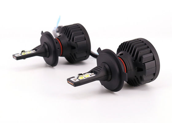 Bleu de l'ampoule 6500K de phare de la voiture LED de H4 4PCS 9000lm