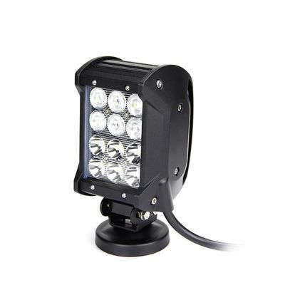 12pcs 36w 4 pouces de guides optiques tous terrains de 3200LM LED