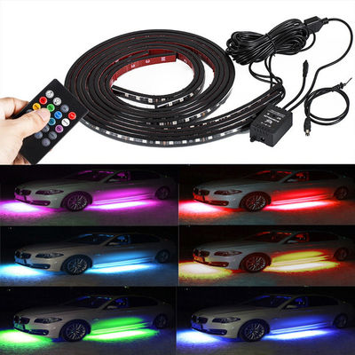 lumières de dessous de la carrosserie de 4pcs LED pour des voitures
