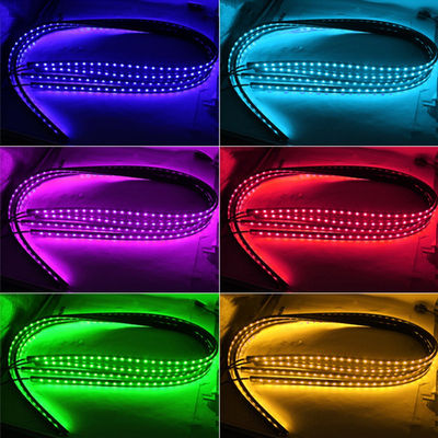 lumières de dessous de la carrosserie de 4pcs LED pour des voitures