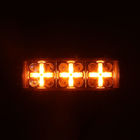 2 guide optique multi Amber Three Side de la couleur LED des rangées 30V 330W