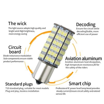 120SMD ampoules de queue de la voiture LED