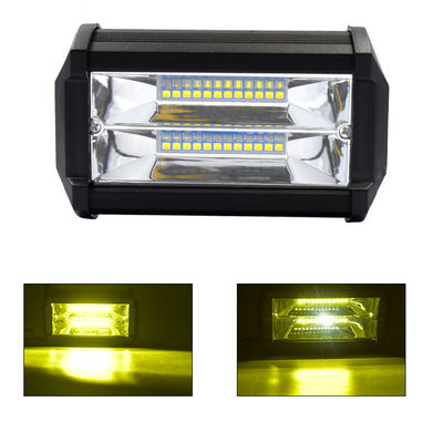 inondation de 72W 24V 5 pouces de LED de lumières imperméables de travail