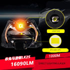 Moto LED Chip Bi Laser Headlight Bulbs, phares 5500K à rayon laser