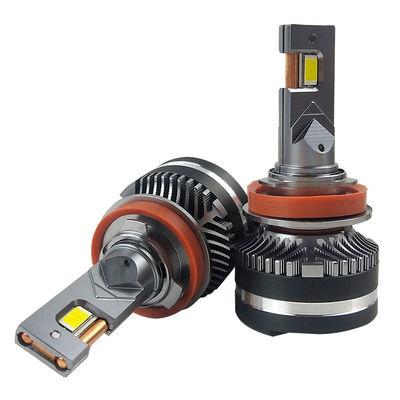 Voiture de allumage automatique du phare menée par puissance à niveau dominant E9 H7 45W 4000LM 6500K 3570 Csp Chip Auto Led Light For