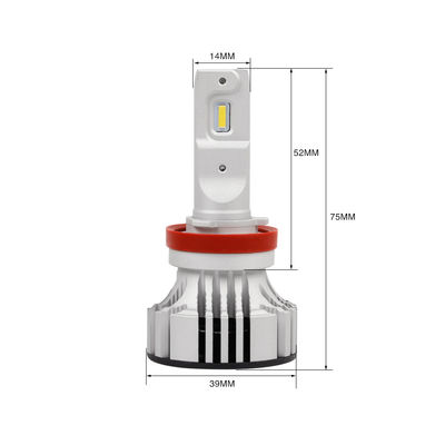Ampoule simple de phare de la voiture LED du Cree F2 de la poutre 36W 6000LM
