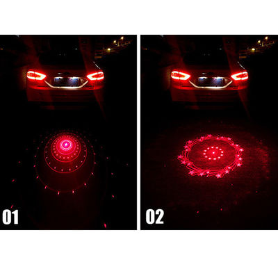le laser arrière Proyector Anticolision Para Coches de porte de brouillard de laser de distance de voiture de queue de 12v 24v a mené Logo Projection Lights